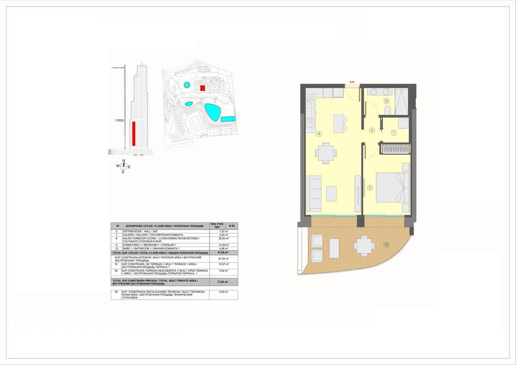 Apartment in Benidorm, 77 m², 644,000 €, photo 10, listing 6915616