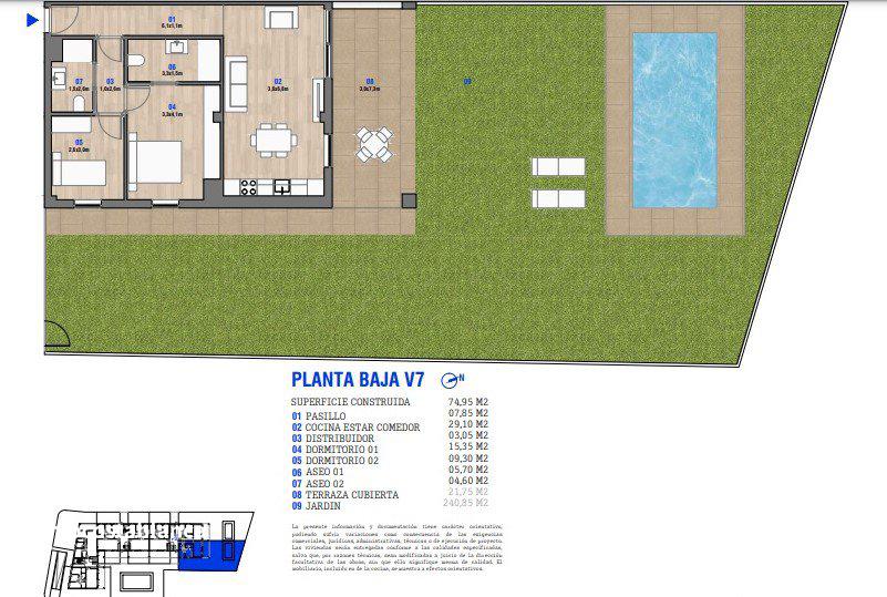 Apartment in Javea (Xabia), 75 m², 595,000 €, photo 7, listing 26828176