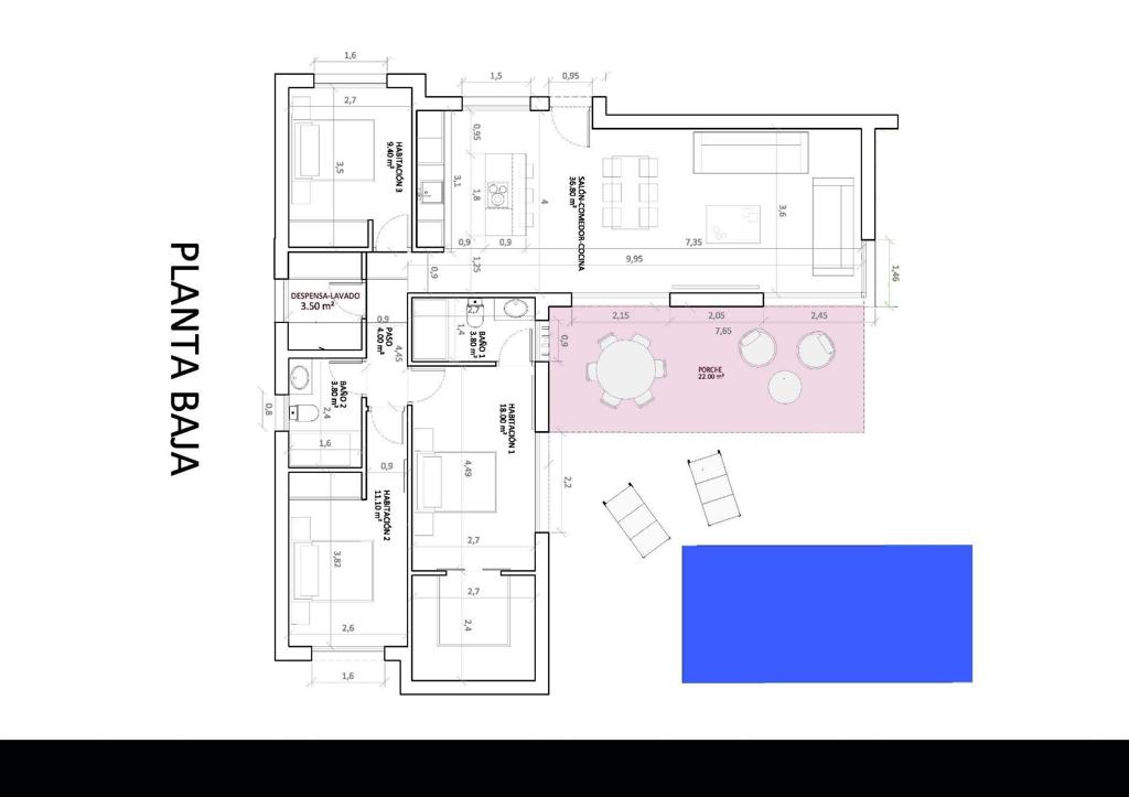 Villa in Monforte del Cid, 129 m², 506,000 €, photo 10, listing 44482016