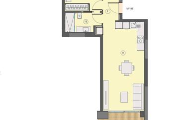Apartment in Benidorm, 76 m²