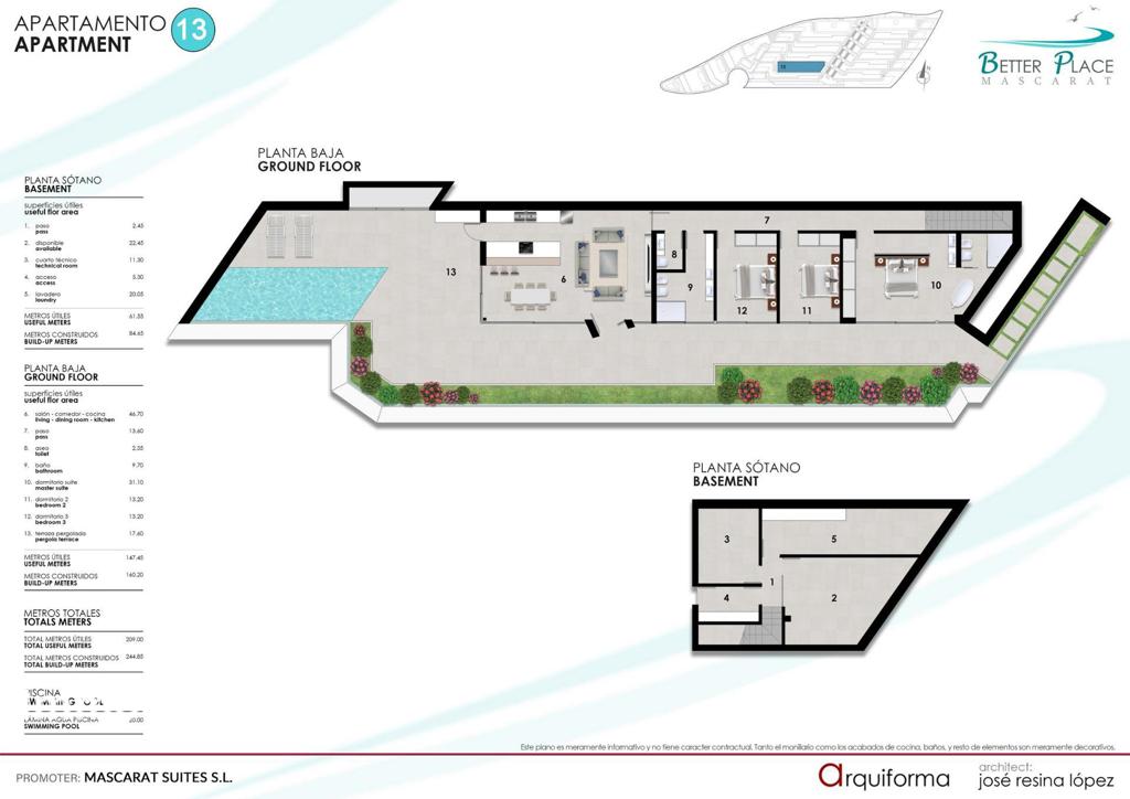 Apartment in Calpe, 244 m², 1,200,000 €, photo 7, listing 42127536