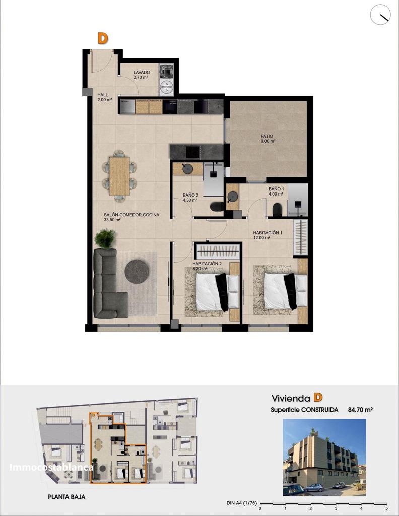 Apartment in Catral, 84 m², 195,000 €, photo 7, listing 68945216