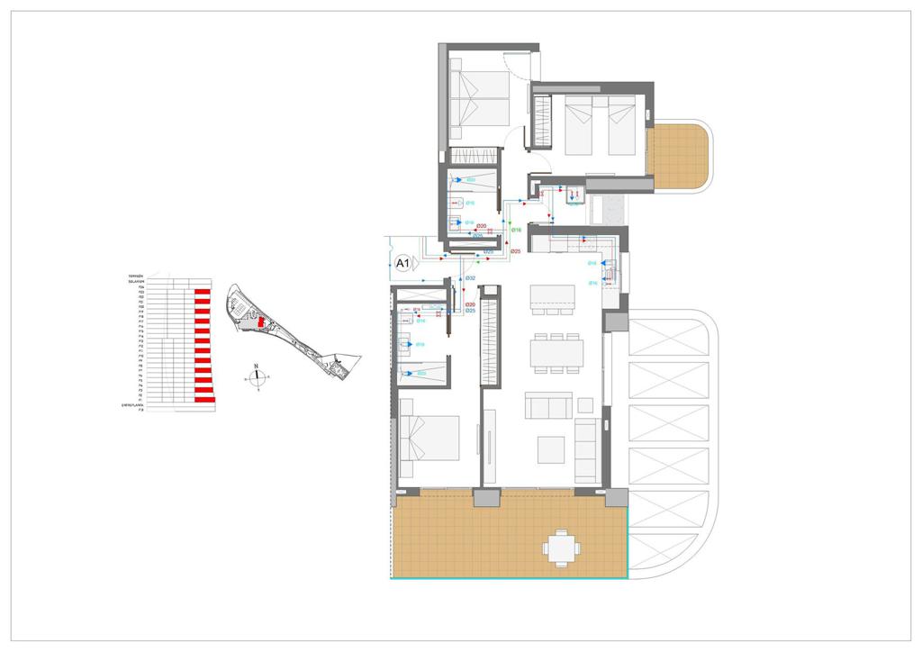 Apartment in Benidorm, 131 m², 601,000 €, photo 10, listing 52955616