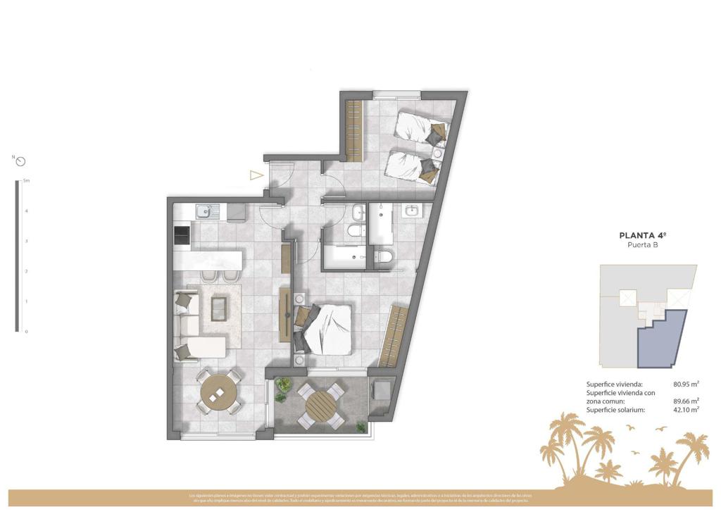 Apartment in Guardamar del Segura, 72 m², 468,000 €, photo 8, listing 26273216
