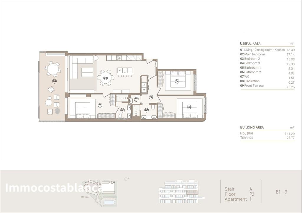 Apartment in San Miguel de Salinas, 141 m², 650,000 €, photo 10, listing 6588416