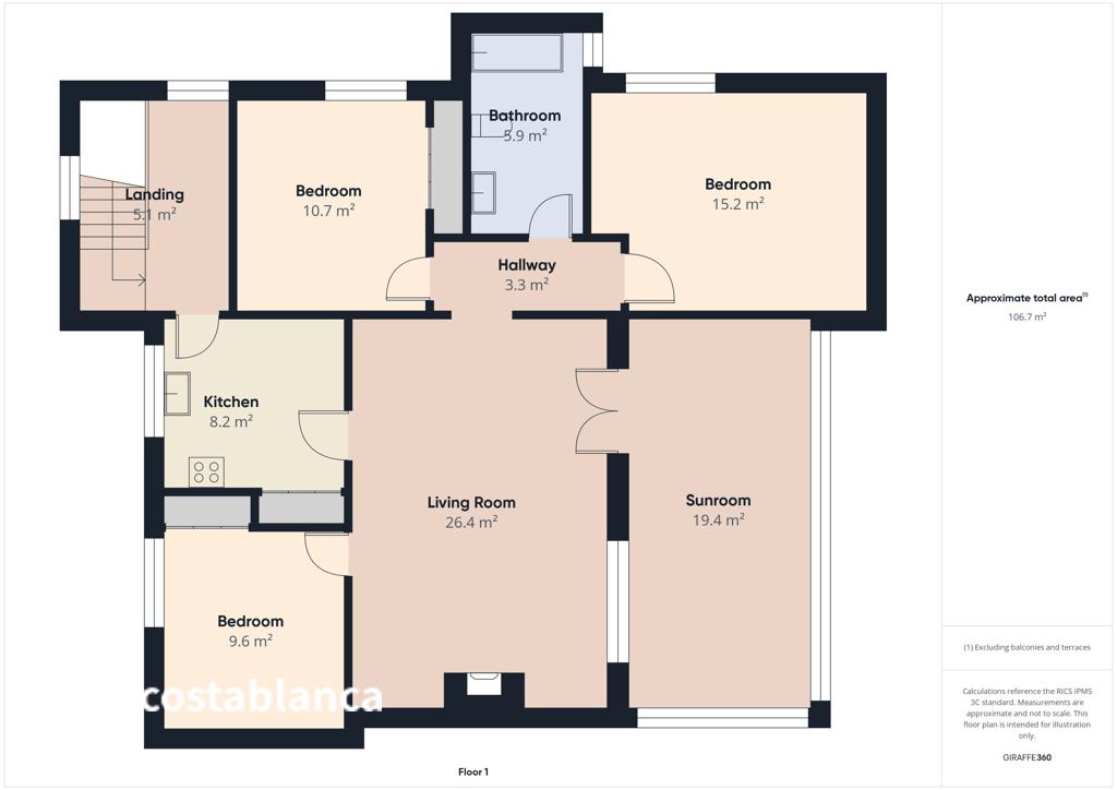 Townhome in Denia, 270 m², 650,000 €, photo 9, listing 52589936