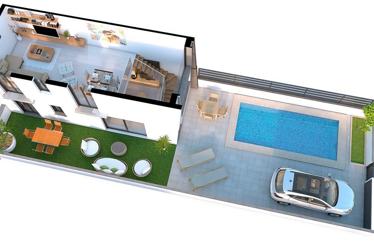 2 room villa in Arenals del Sol, 74 m²