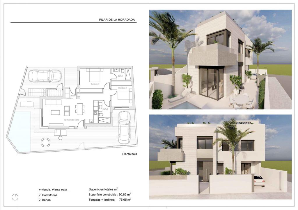 Detached house in Pilar de la Horadada, 90 m², 359,000 €, photo 9, listing 47360416