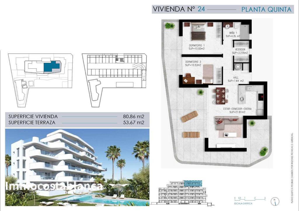 Apartment in Pilar de la Horadada, 80 m², 620,000 €, photo 2, listing 15815536