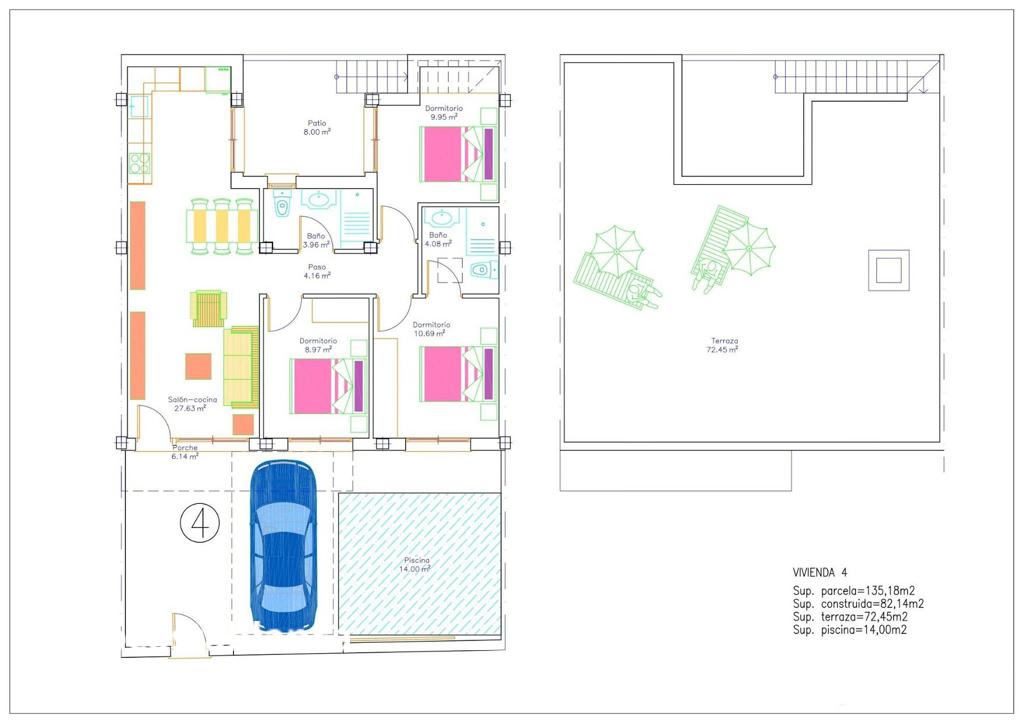 Villa in Alicante, 160 m², 290,000 €, photo 10, listing 62346816