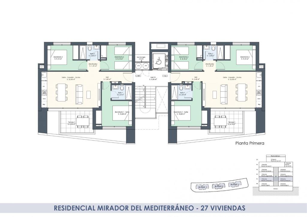 Apartment in Guardamar del Segura, 71 m², 289,000 €, photo 6, listing 25315296