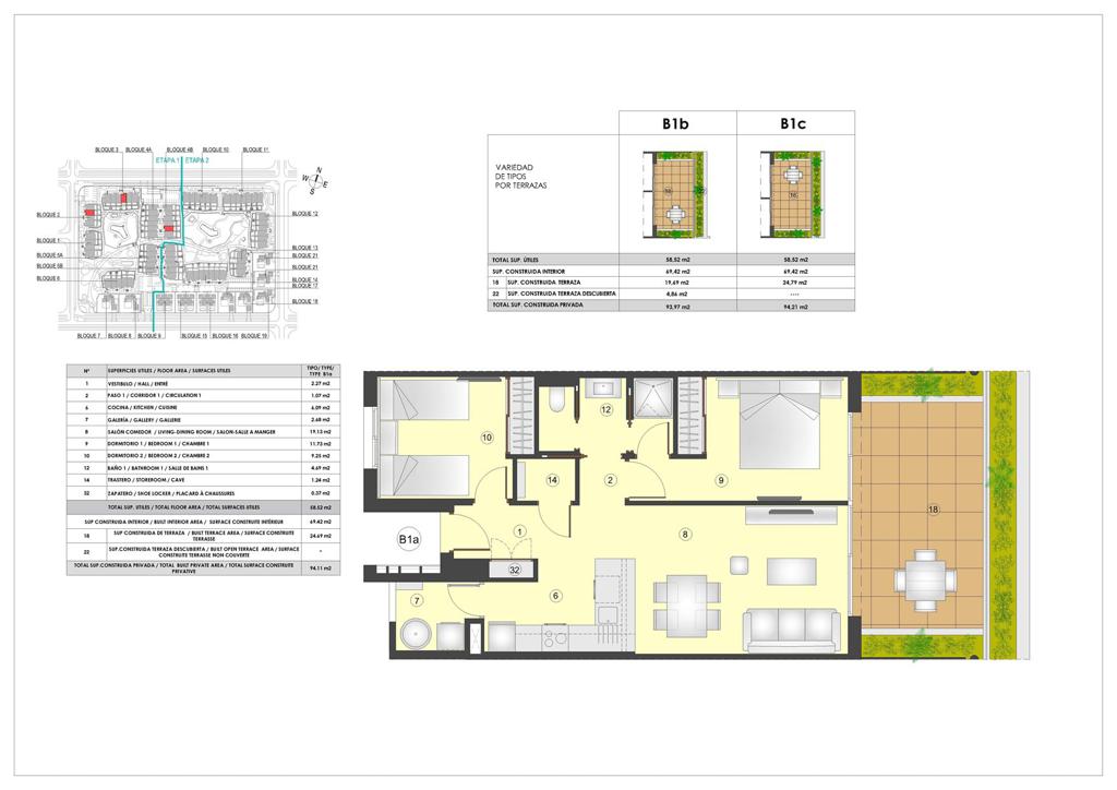Apartment in Torrevieja, 94 m², 304,000 €, photo 8, listing 60356416