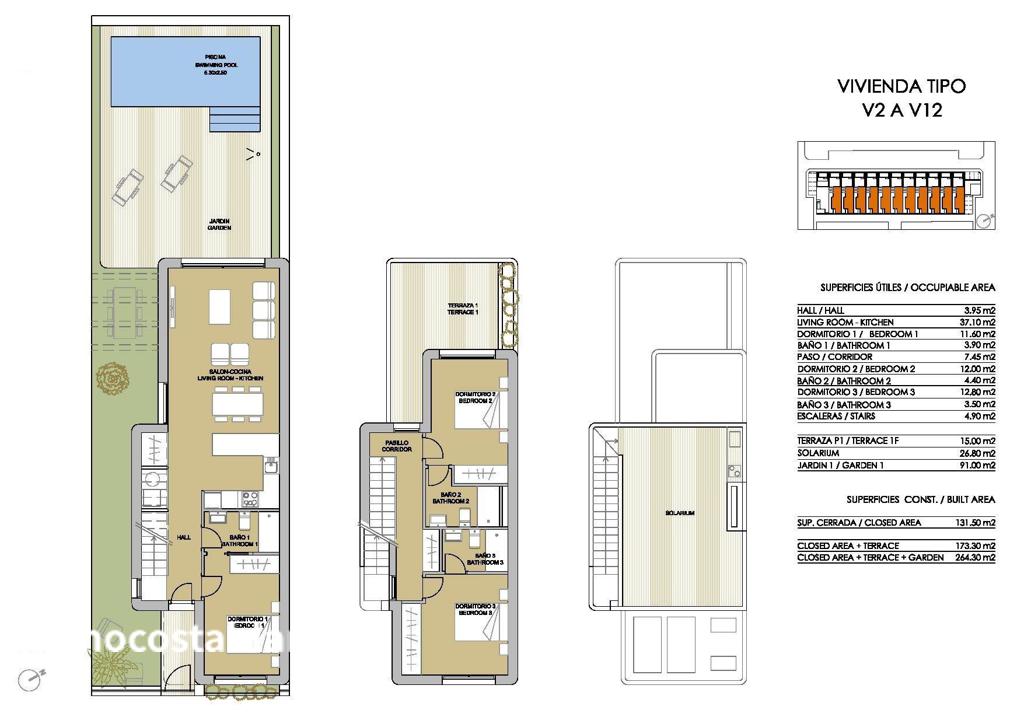 Villa in Pilar de la Horadada, 131 m², 540,000 €, photo 6, listing 22759536
