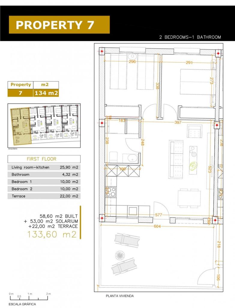 Apartment in Dehesa de Campoamor, 134 m², 150,000 €, photo 4, listing 13626416