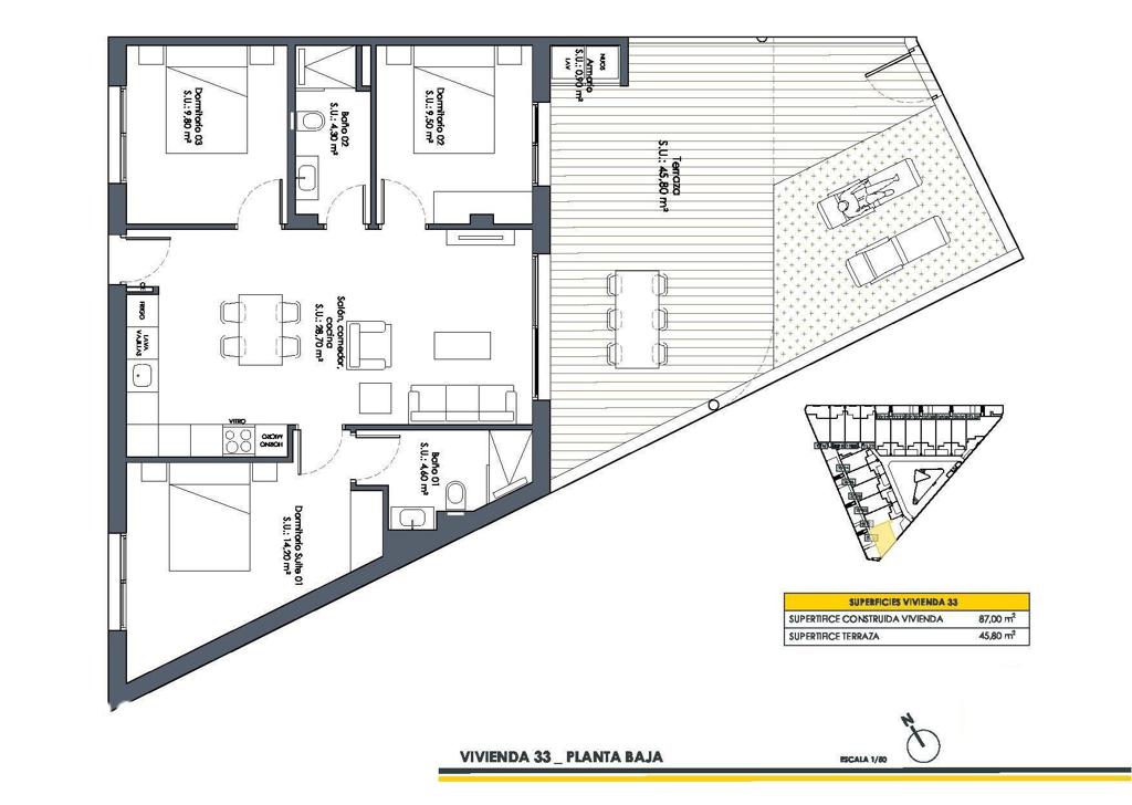 Detached house in San Fulgencio, 87 m², 309,000 €, photo 10, listing 31087536