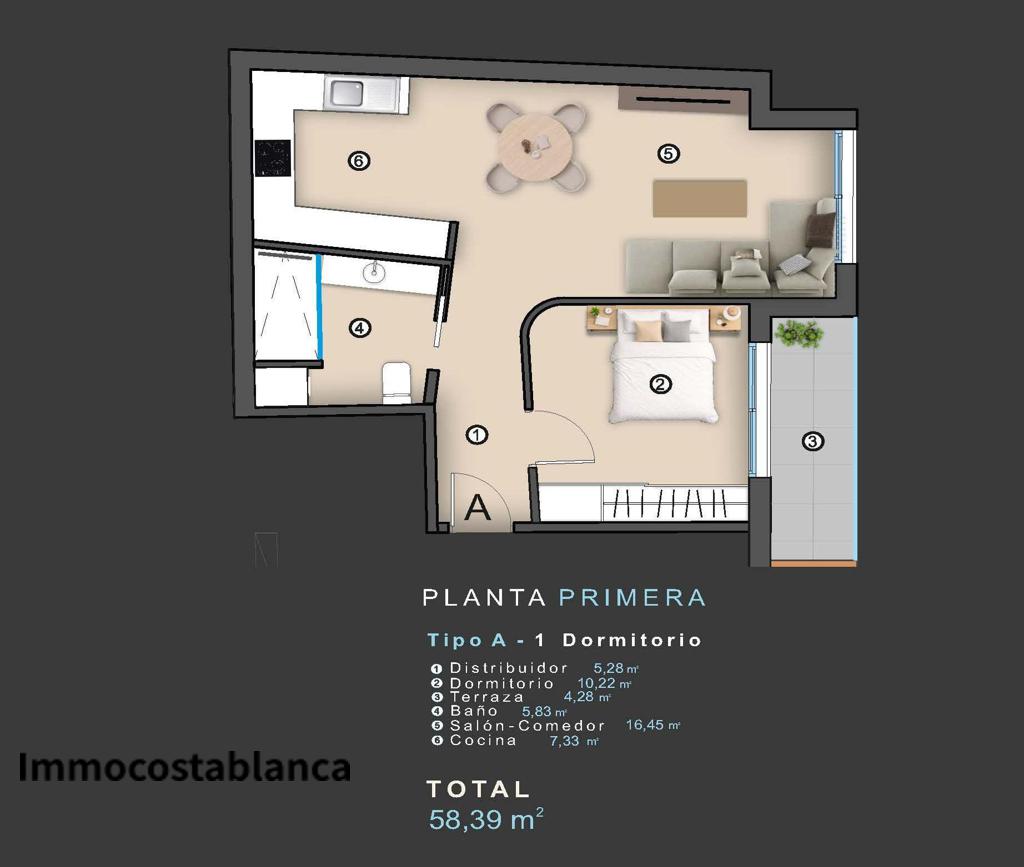 Apartment in Torrevieja, 53 m², 170,000 €, photo 8, listing 74841216