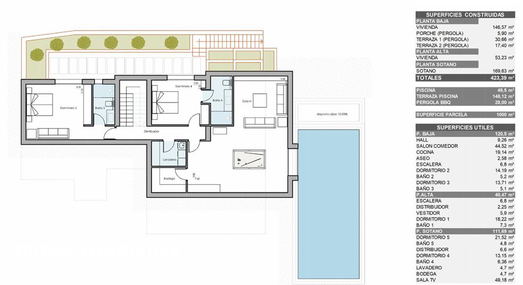 Detached house in Javea (Xabia), 423 m², 2,200,000 €, photo 5, listing 76397936