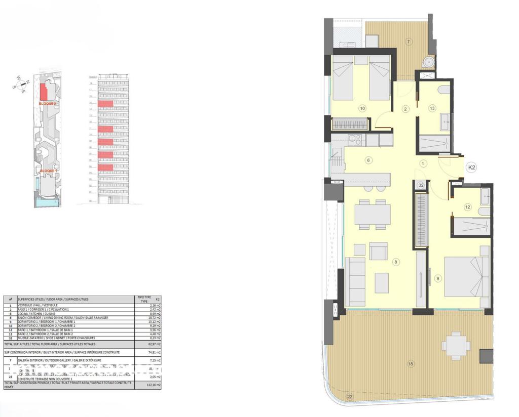 Apartment in Calpe, 112 m², 632,000 €, photo 9, listing 48477936