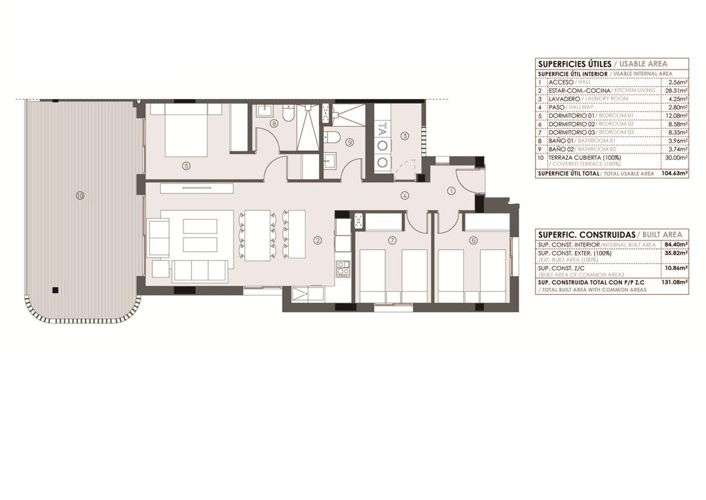 Apartment in Torrevieja, 105 m², 370,000 €, photo 10, listing 41476416