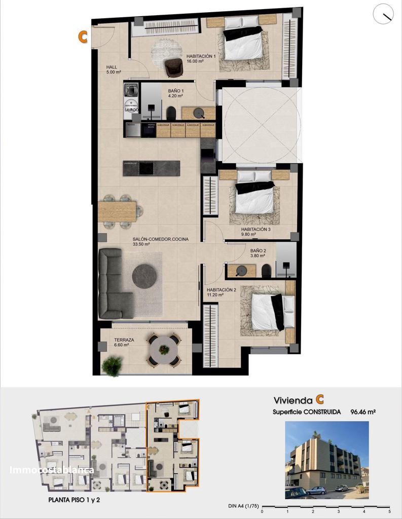 Apartment in Catral, 96 m², 250,000 €, photo 7, listing 76945216