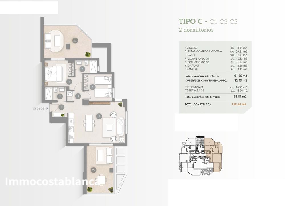 Apartment in Calpe, 97 m², 503,000 €, photo 10, listing 17060416