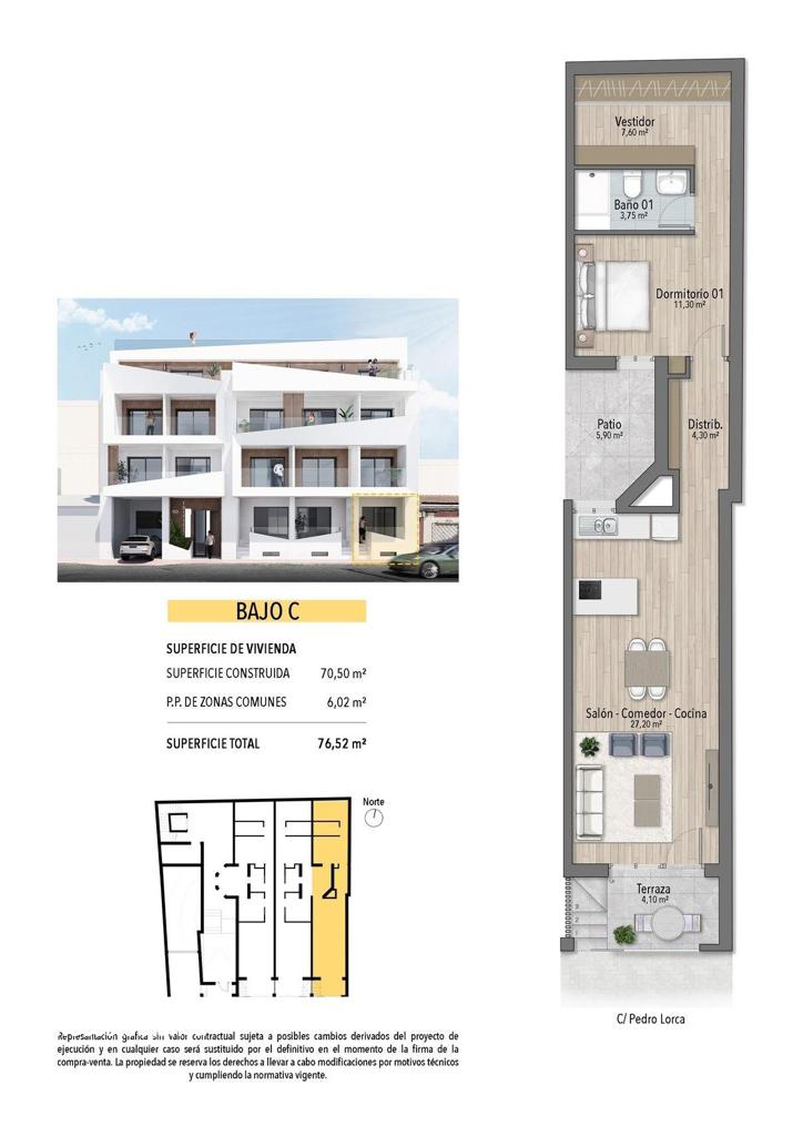 Apartment in Torrevieja, 71 m², 219,000 €, photo 3, listing 23007536