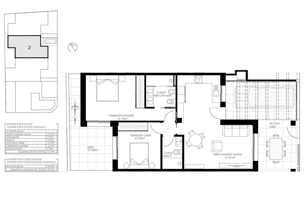 Apartment in Pilar de la Horadada, 85 m², 194,000 €, photo 10, listing 8457056
