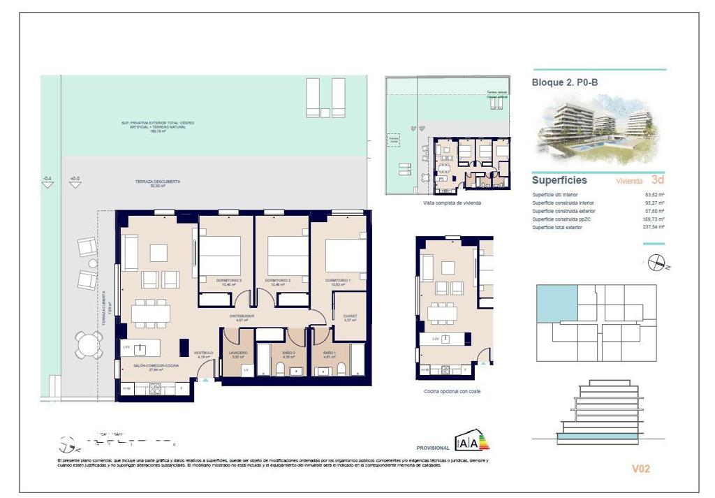Apartment in Villajoyosa, 111 m², 480,000 €, photo 5, listing 58344416