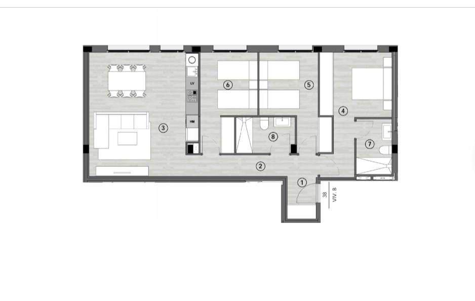 4 room apartment in Javea (Xabia), 95 m², 254,000 €, photo 10, listing 12327376