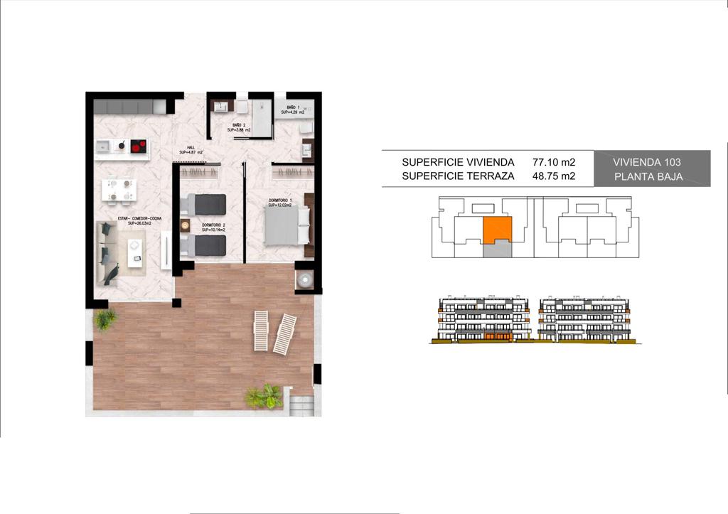 Apartment in Torrevieja, 125 m², 308,000 €, photo 10, listing 31146816