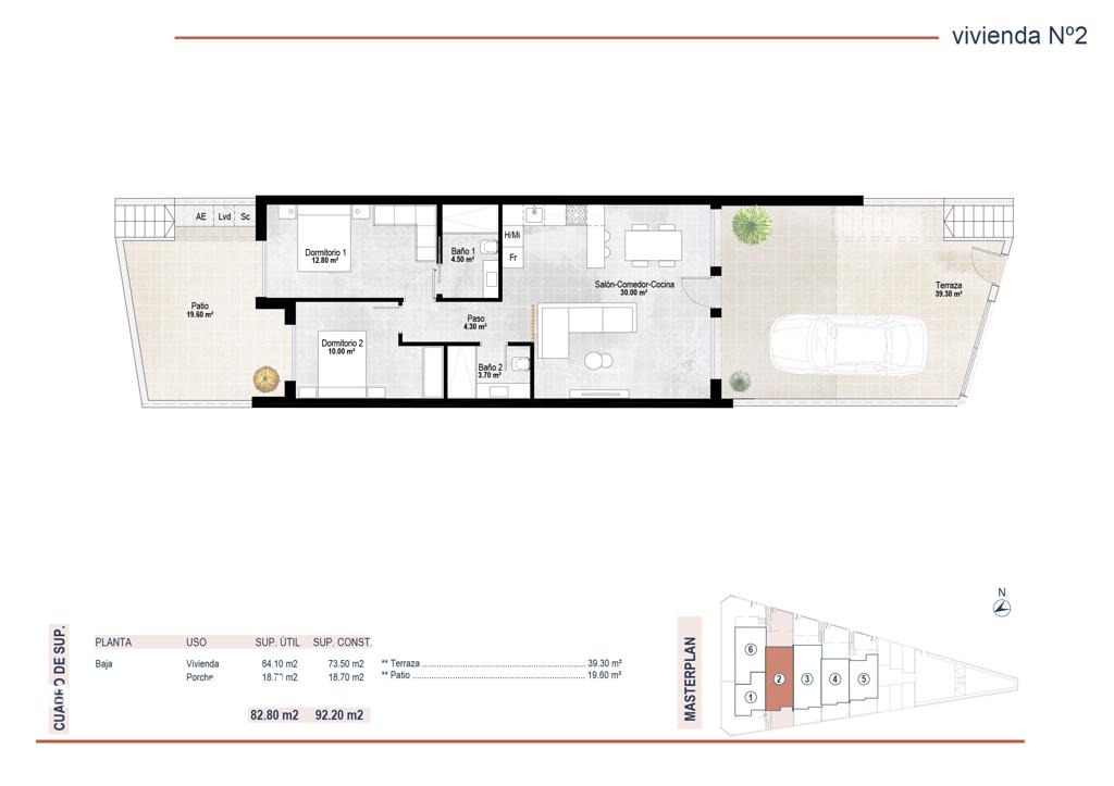 Apartment in Pilar de la Horadada, 103 m², 239,000 €, photo 10, listing 76130816