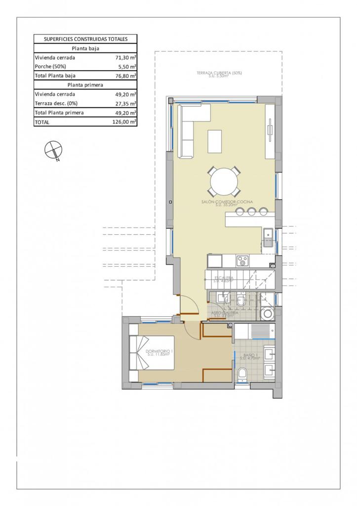Villa in Pilar de la Horadada, 120 m², 460,000 €, photo 8, listing 29967536
