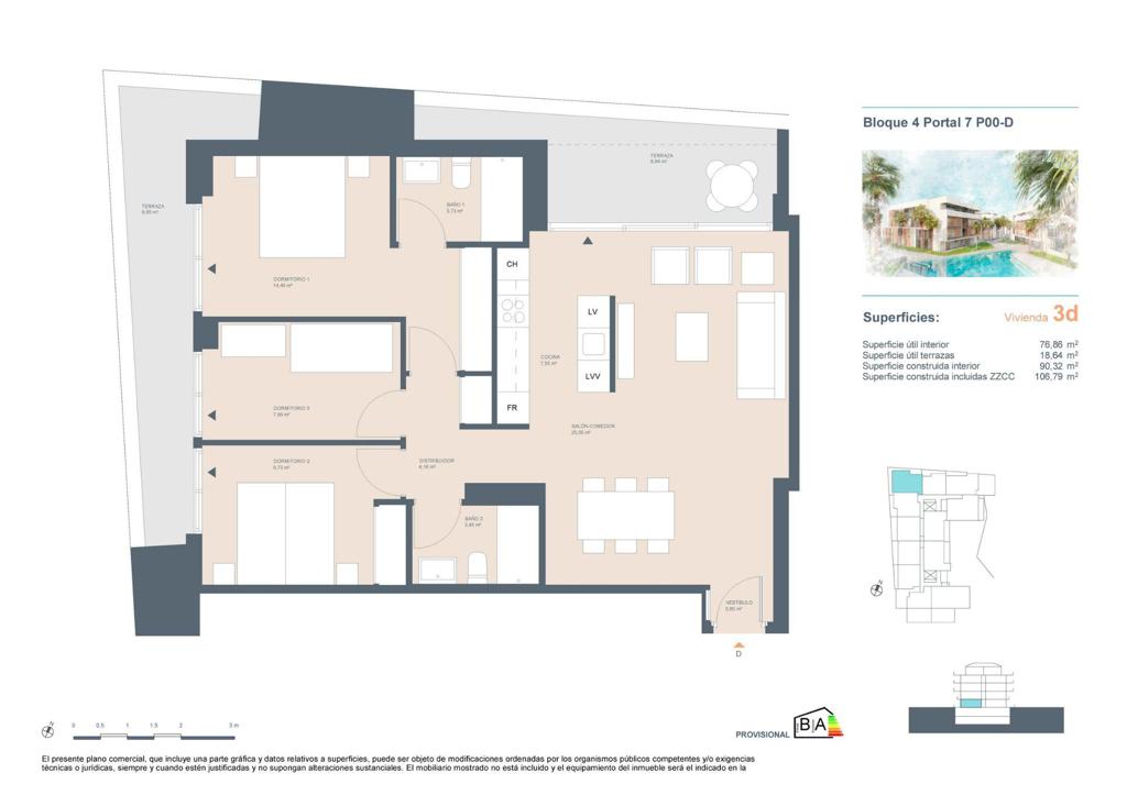 Apartment in Javea (Xabia), 106 m², 410,000 €, photo 5, listing 14759536