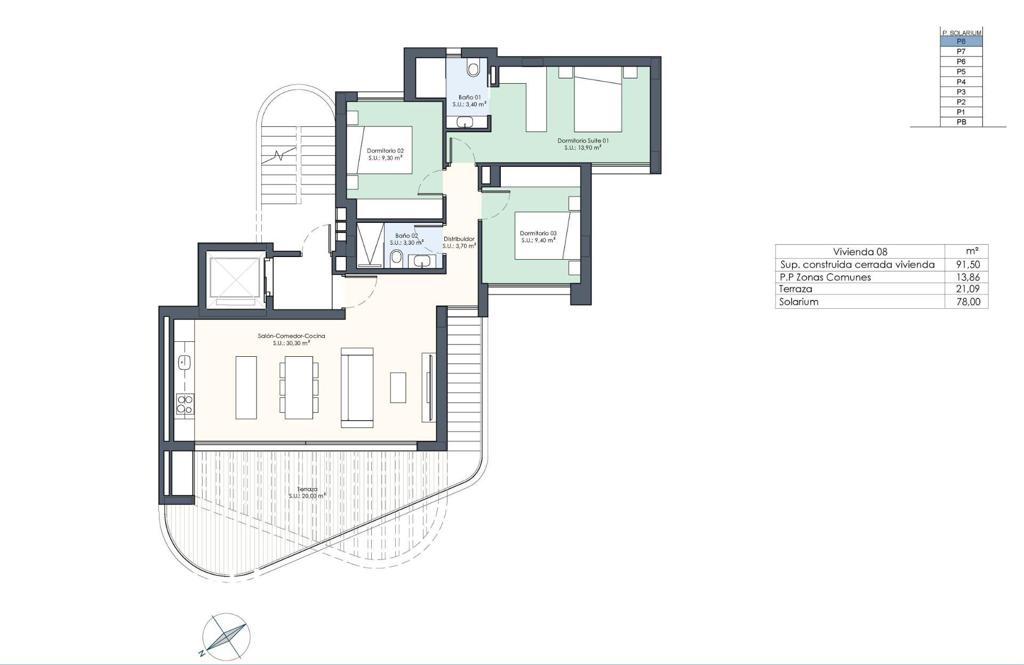 Apartment in Guardamar del Segura, 91 m², 640,000 €, photo 4, listing 64607536