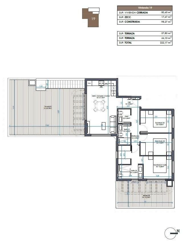 Apartment in Guardamar del Segura, 98 m², 690,000 €, photo 6, listing 20759536
