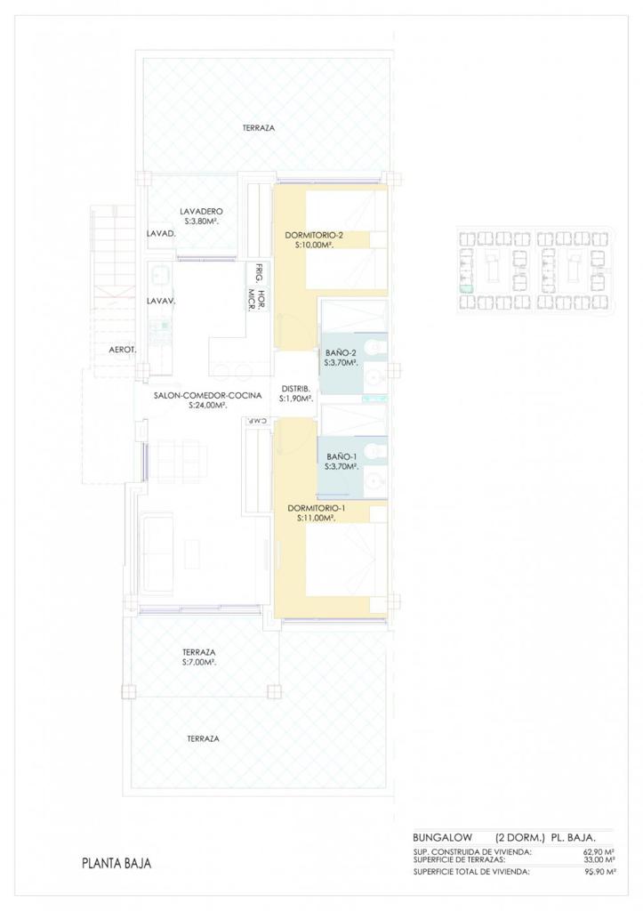 Detached house in Torrevieja, 63 m², 285,000 €, photo 3, listing 15959536