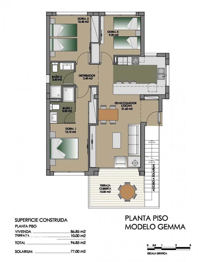 Detached house in Dehesa de Campoamor, 97 m², 320,000 €, photo 2, listing 13957696