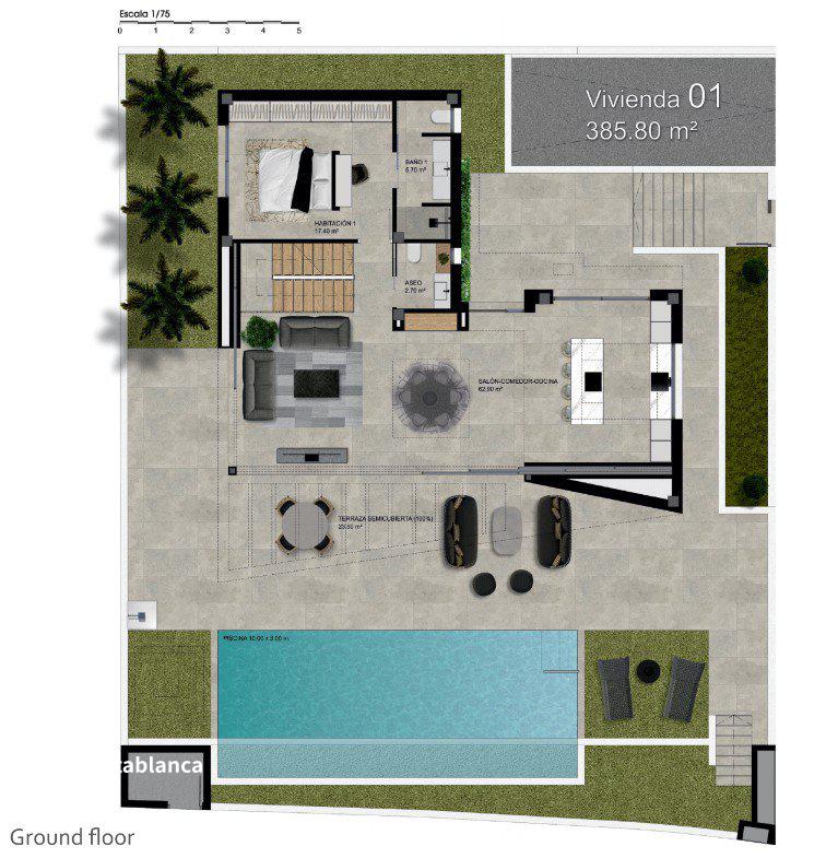 Detached house in Polop, 307 m², 675,000 €, photo 2, listing 60741056