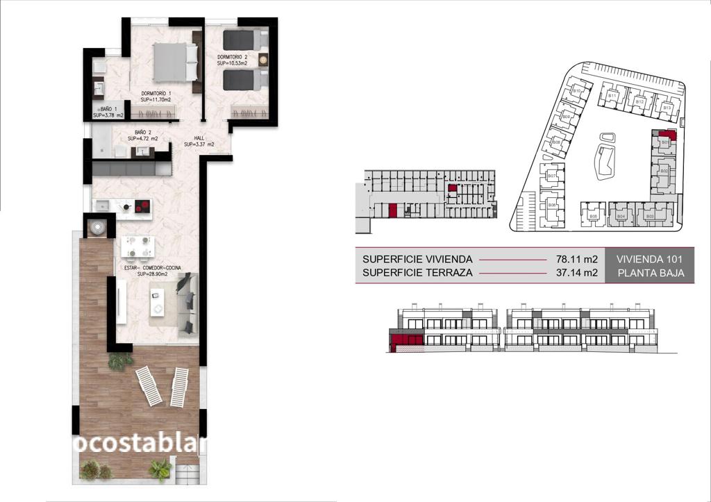 Apartment in Rojales, 115 m², 322,000 €, photo 10, listing 39146816
