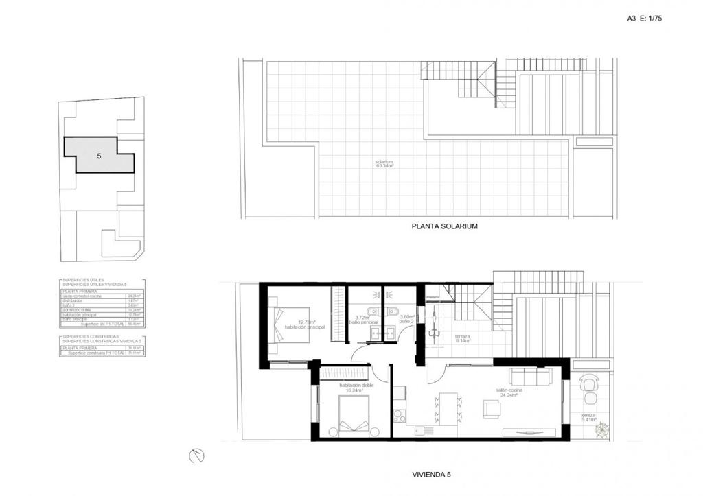 Detached house in Pilar de la Horadada, 71 m², 210,000 €, photo 2, listing 20861696