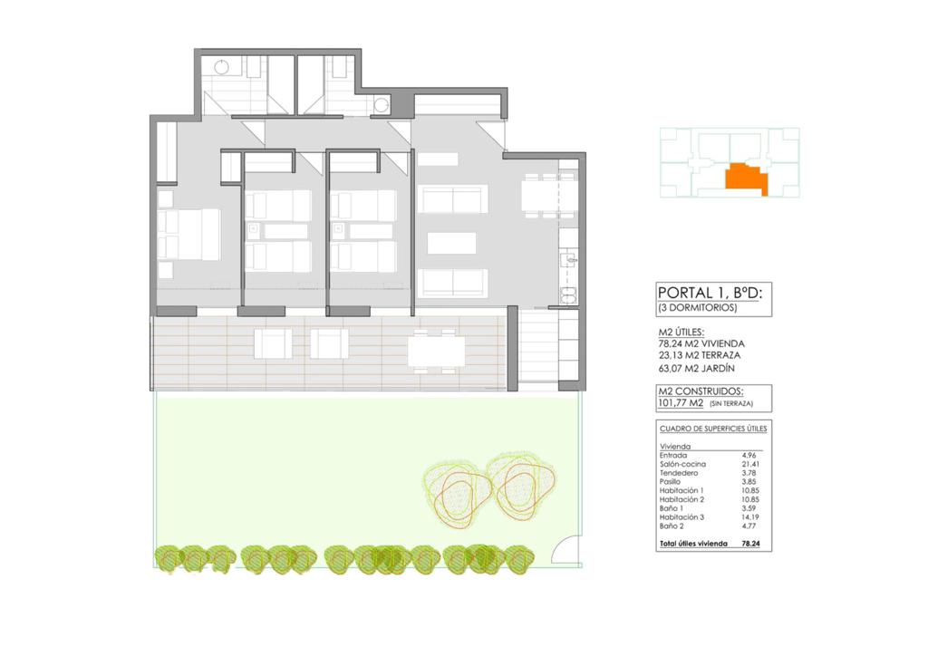 Apartment in Javea (Xabia), 101 m², 485,000 €, photo 10, listing 43634816
