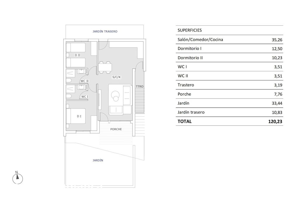 Apartment in San Miguel de Salinas, 80 m², 225,000 €, photo 10, listing 62564416