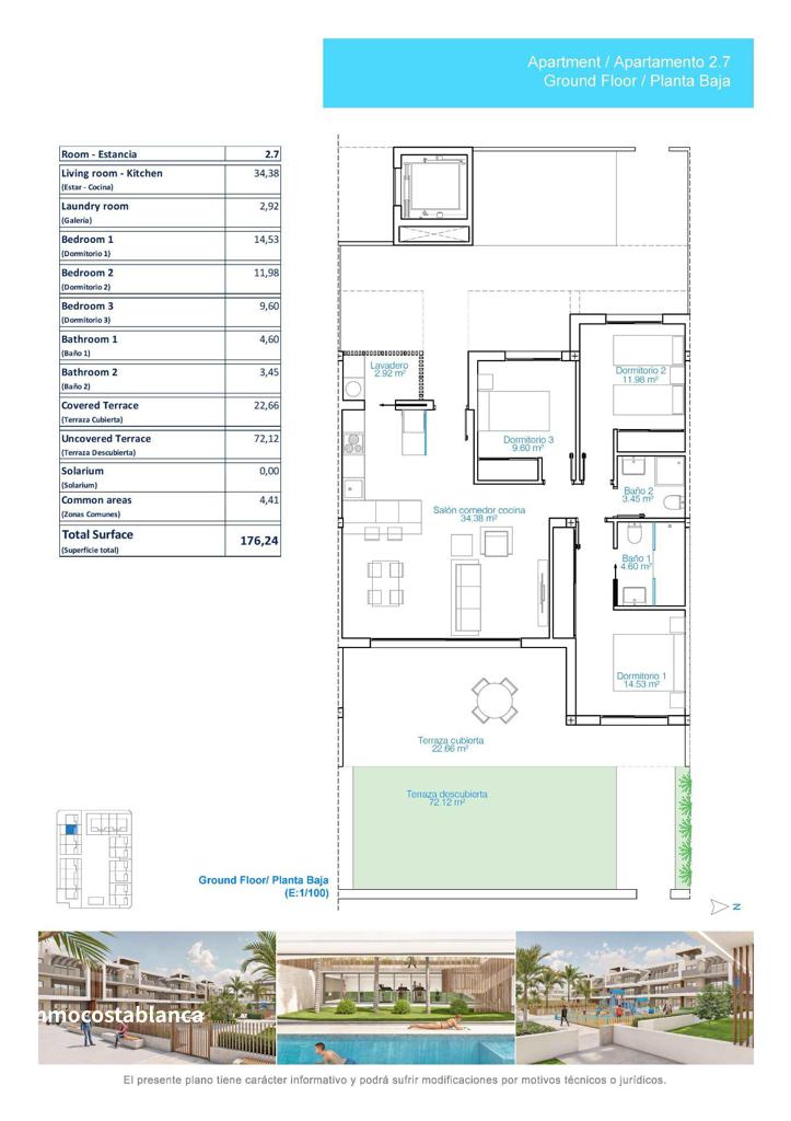 Apartment in Pilar de la Horadada, 104 m², 420,000 €, photo 4, listing 65495536