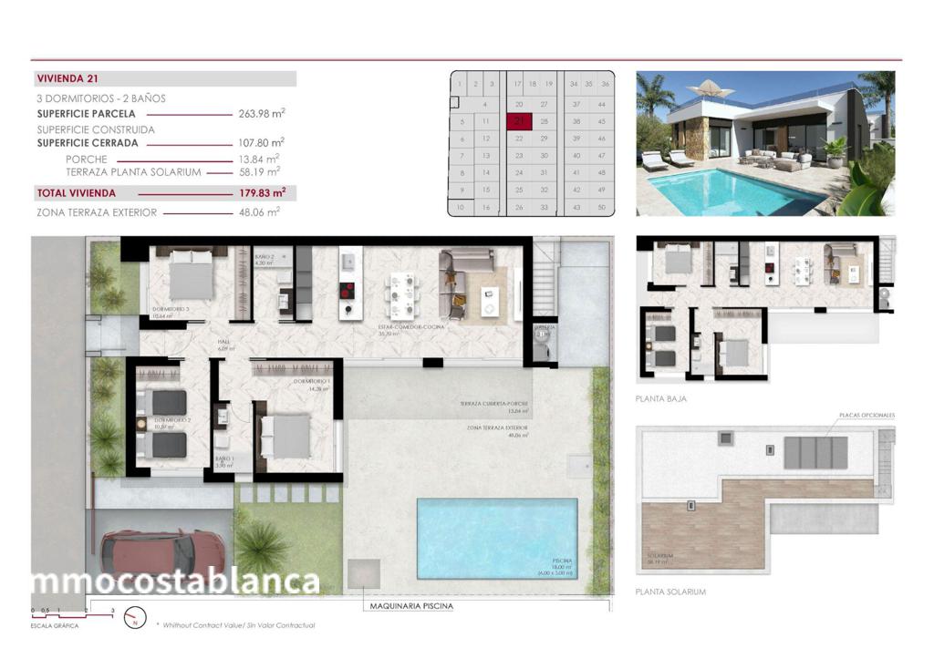 Villa in Ciudad Quesada, 107 m², 514,000 €, photo 9, listing 6839536