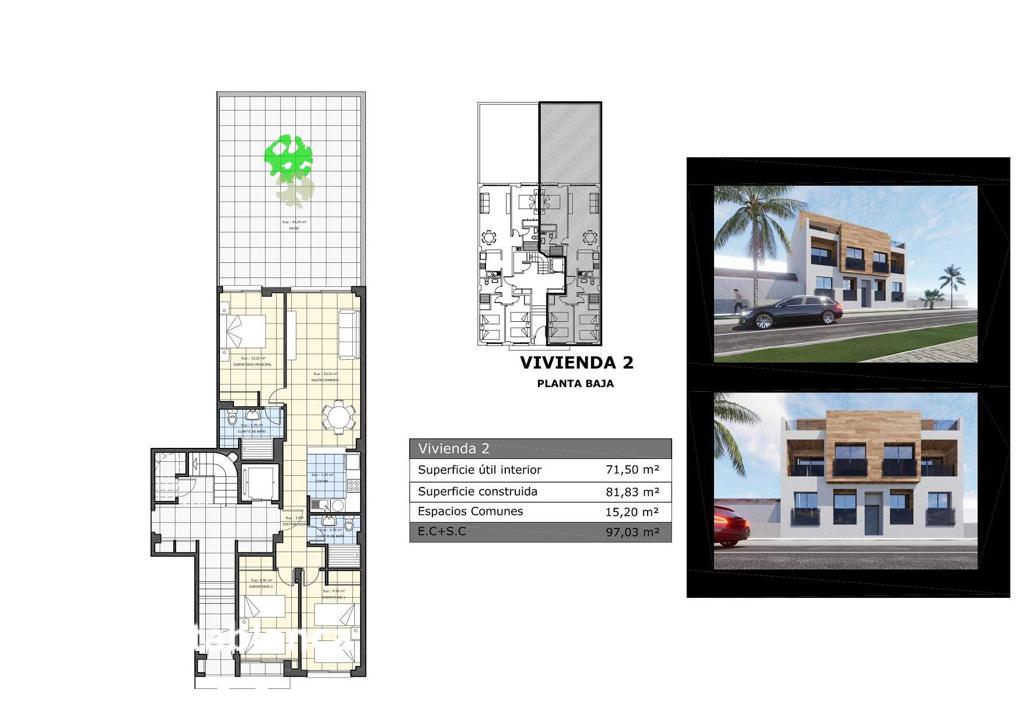 Apartment in Pilar de la Horadada, 82 m², 235,000 €, photo 9, listing 39845936