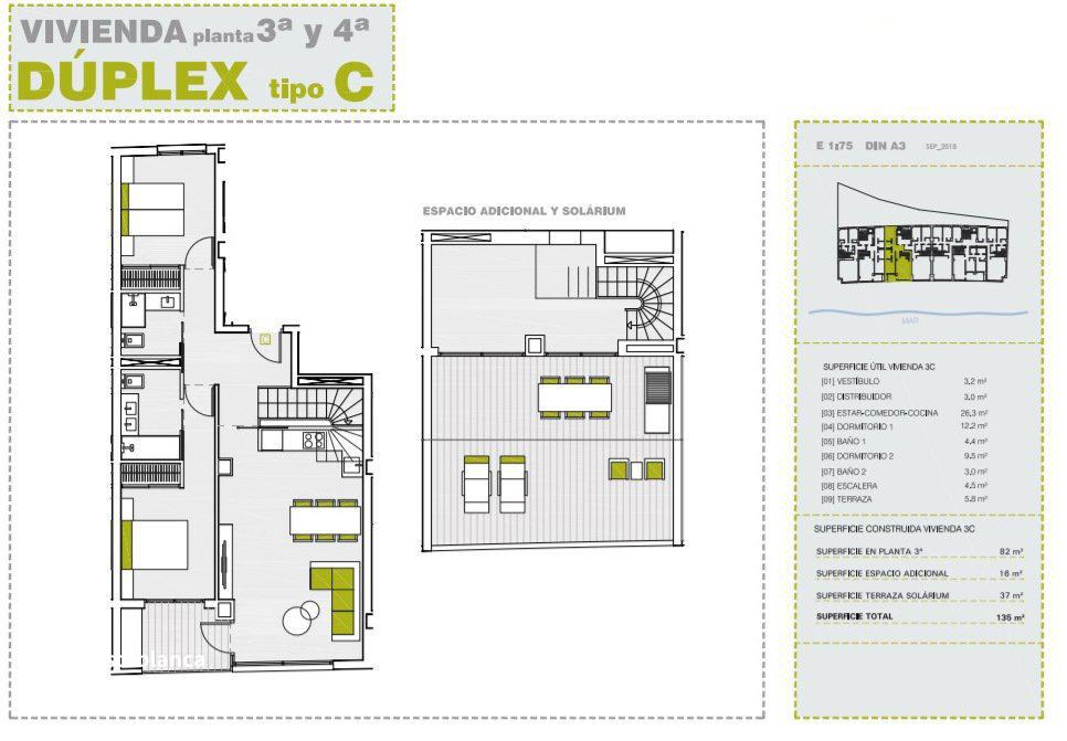 Apartment in Villajoyosa, 176 m², 385,000 €, photo 7, listing 48729528