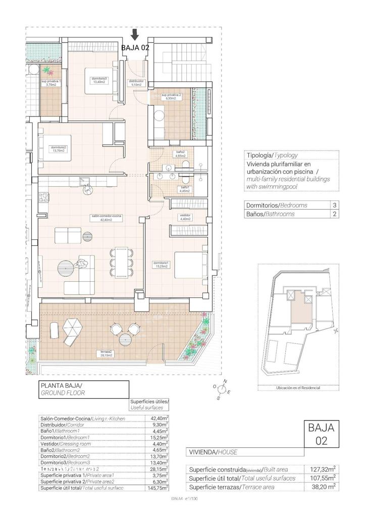 Apartment in El Fondó de les Neus, 127 m², 305,000 €, photo 5, listing 58287536