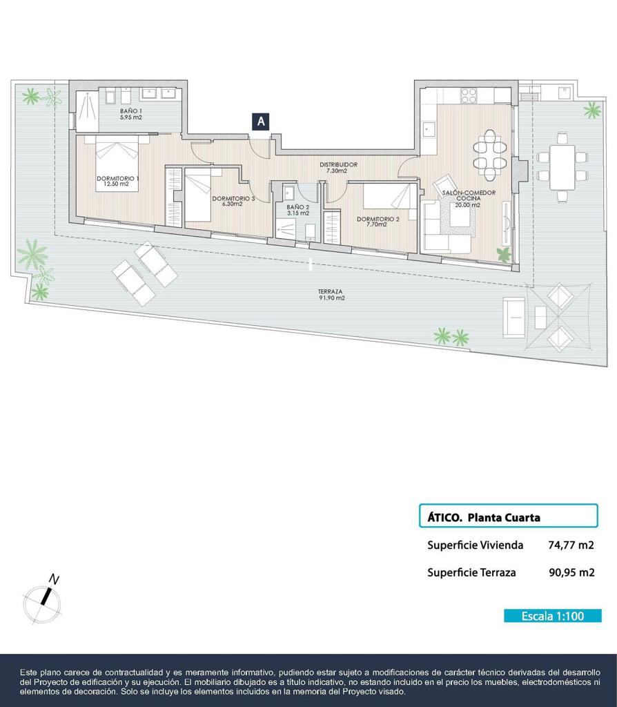 Apartment in Torrevieja, 74 m², 464,000 €, photo 9, listing 8439536