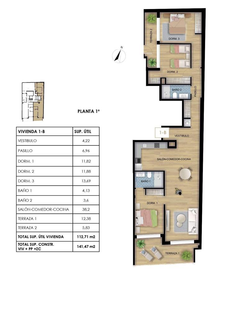 Apartment in Torrevieja, 141 m², 335,000 €, photo 5, listing 60910656