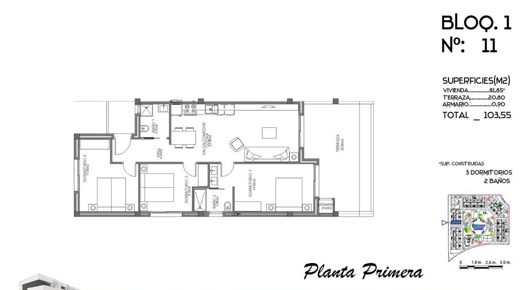 Apartment in Guardamar del Segura, 81 m², 235,000 €, photo 7, listing 32695536